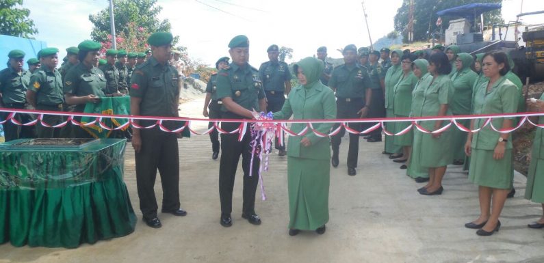Gapura Gudmathub Dan Benghub Diresmikan Oleh Kahubdam XVII/Cenderawasih