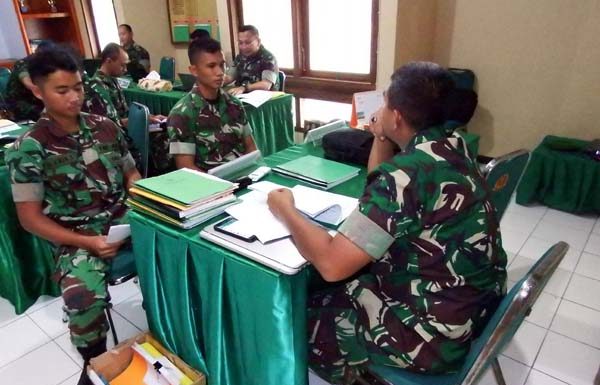 Tim Wasrik Irjenad Laksanakan Current Audit Untuk Satuan Hubdam XVII/Cenderawasih